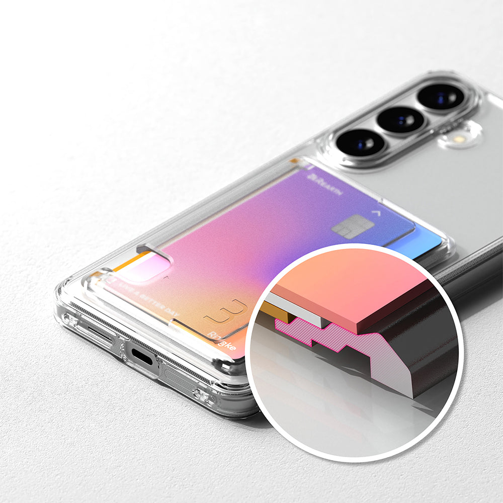 Ringke - Fusion Card - Samsung Galaxy S26 Plus - Clear
