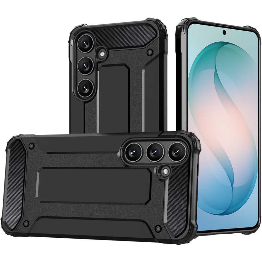 Techsuit - Hybrid Armor - Samsung Galaxy S26 Plus - Black