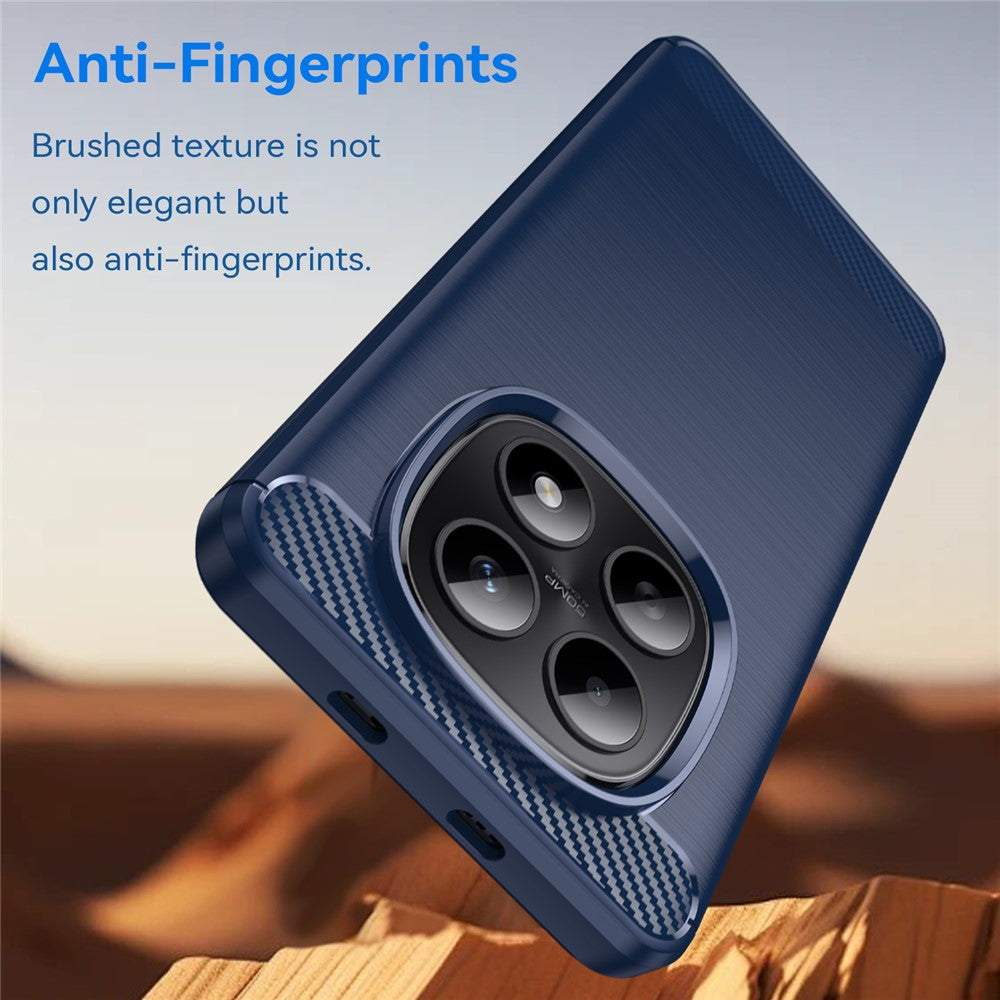 Techsuit - Carbon Silicone - Xiaomi Redmi Note 15 5G / Note 15 4G / Poco M8 5G - Blue