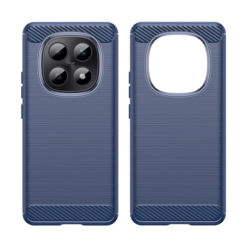 Techsuit - Carbon Silicone - Xiaomi Redmi Note 15 5G / Note 15 4G / Poco M8 5G - Blue