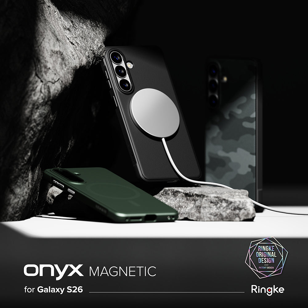 Ringke - Onyx MagSafe - Samsung Galaxy S26 - Dark Green