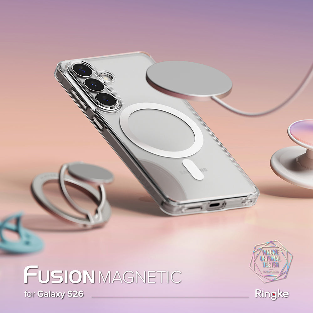 Ringke - Fusion MagSafe - Samsung Galaxy S26 - Clear