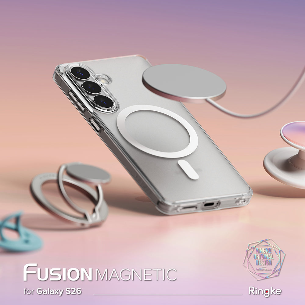 Ringke - Fusion MagSafe - Samsung Galaxy S26 - Matte Clear