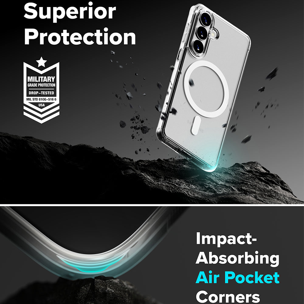 Ringke - Fusion MagSafe - Samsung Galaxy S26 - Matte Clear