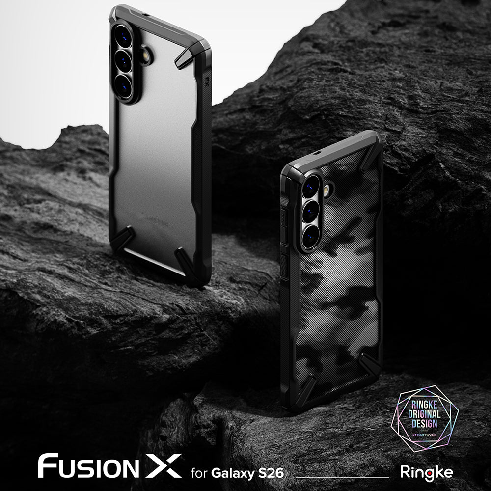 Ringke - Fusion X - Samsung Galaxy S26 Plus - Black