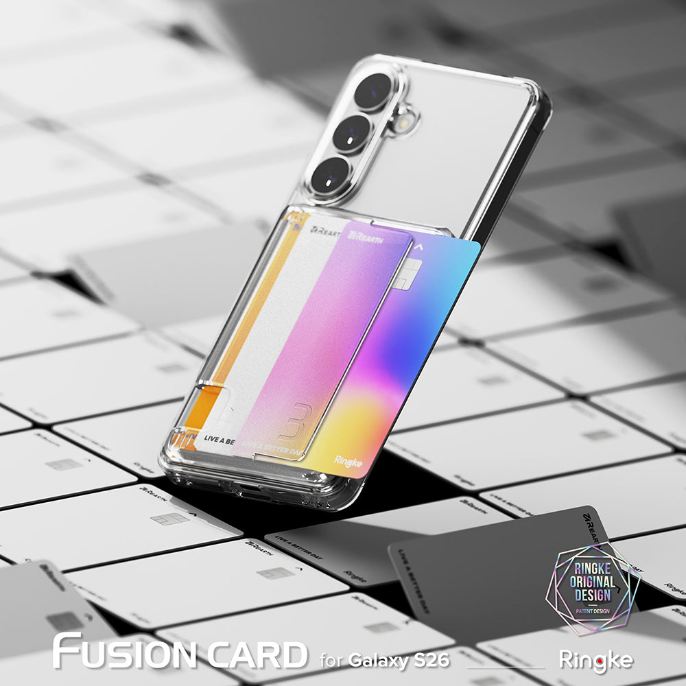 Ringke - Fusion Card - Samsung Galaxy S26 - Clear
