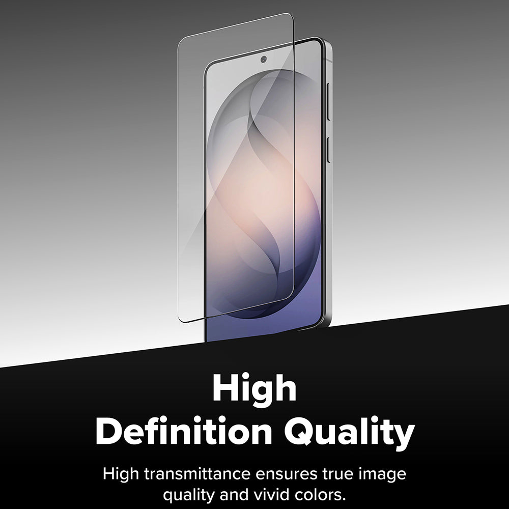 Ringke - Easy Slide Tempered Glass (2 pack) - Samsung Galaxy S26 - Clear