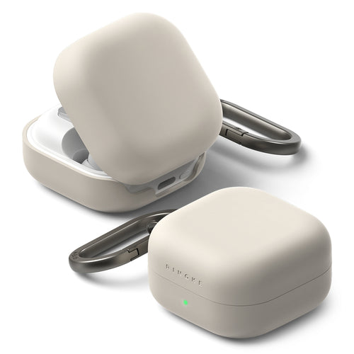 Ringke - Silicone - Samsung Galaxy Buds 4 / Buds 4 Pro - Stone