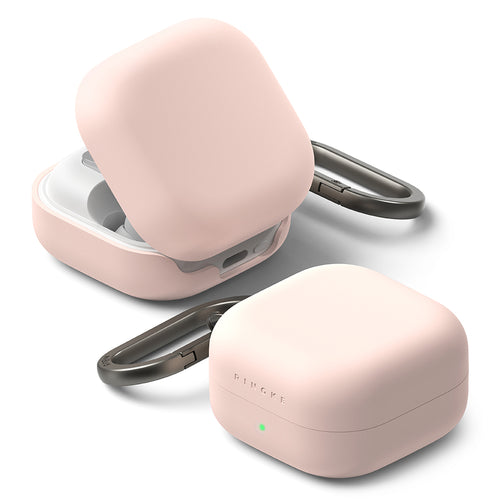 Ringke - Silicone - Samsung Galaxy Buds 4 / Buds 4 Pro - Pink Sand