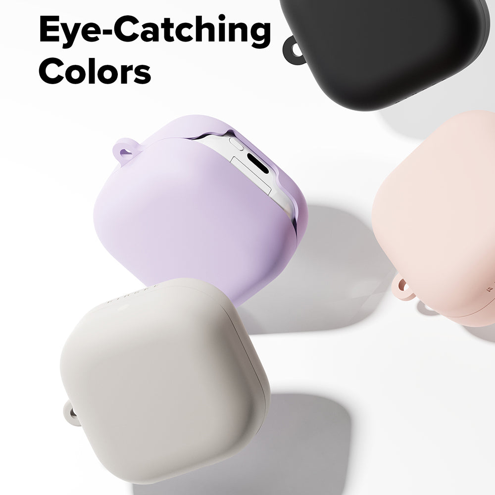 Ringke - Silicone - Samsung Galaxy Buds 4 / Buds 4 Pro - Pink Sand