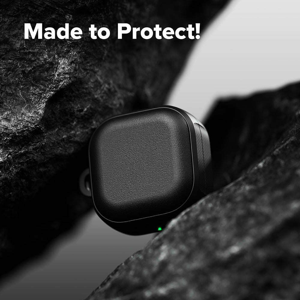 Ringke Casti Ringke Protection Case Onyx Magnetic, for Samsung Galaxy Buds 4 / Buds 4 Pro, Non-Slip Texture, Carabiner H