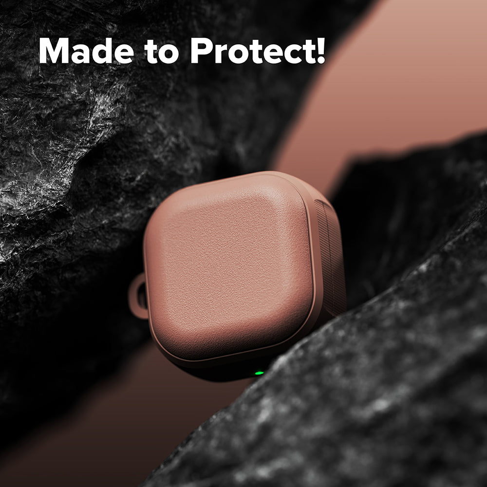 Ringke - Protection Case Onyx Magnetic - for Samsung Galaxy Buds 4 / Buds 4 Pro, Non-Slip Texture, Carabiner Hole - Cons