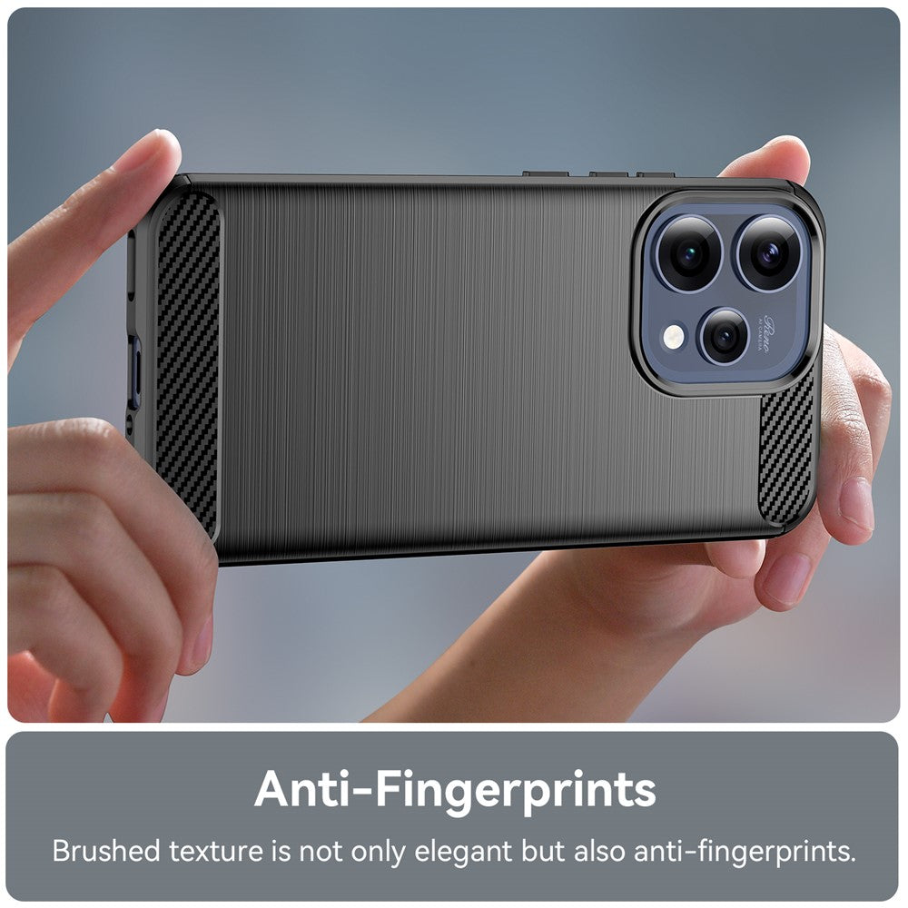 Techsuit - Carbon Silicone - Oppo Reno15 - Black