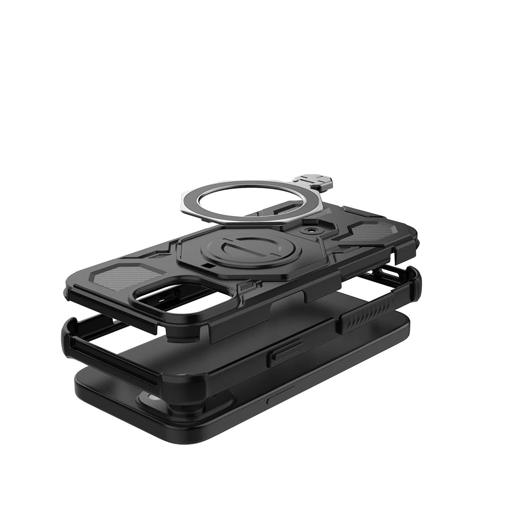 Techsuit - Carbon Shield PRO - Samsung Galaxy S26 Plus - Smoke Black