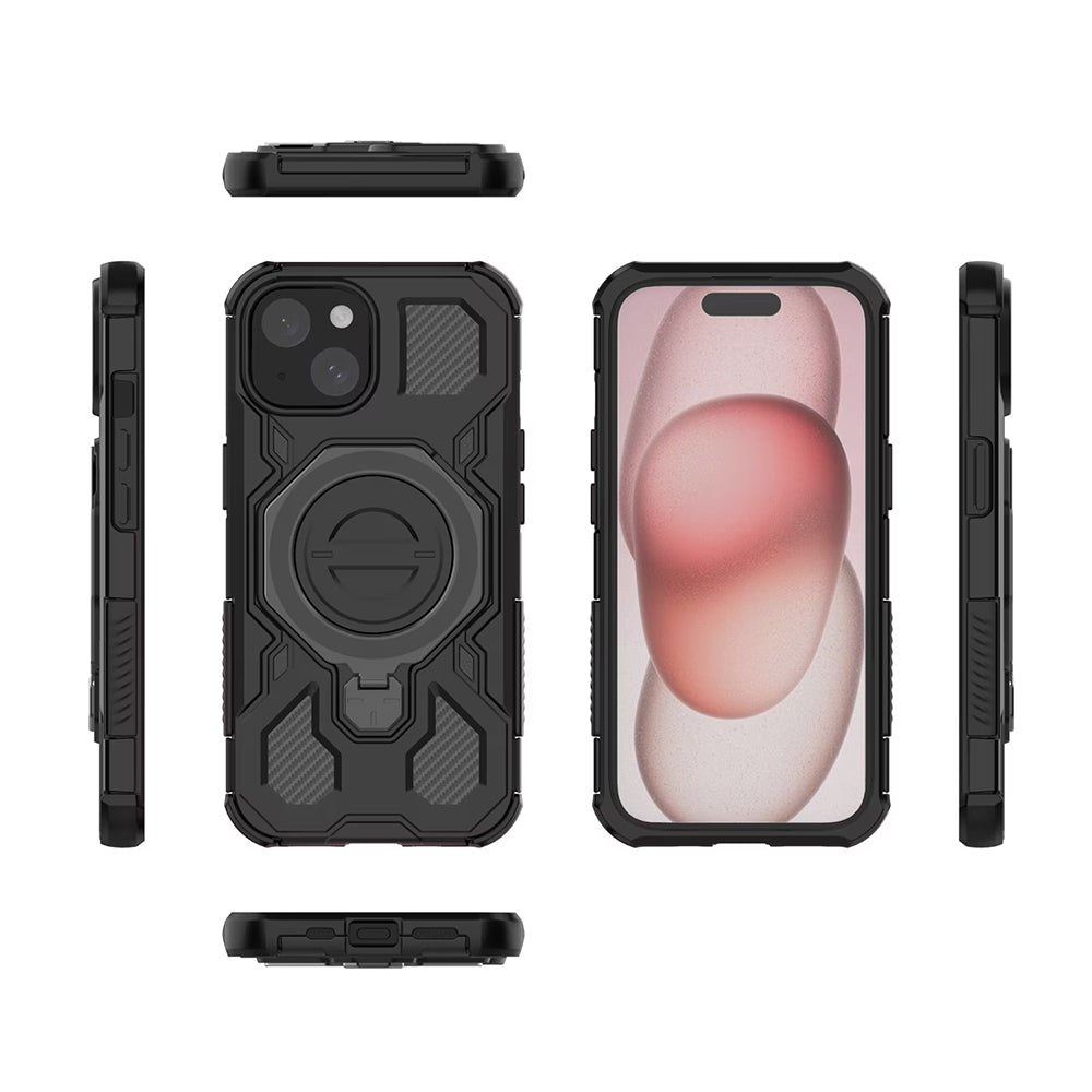 Techsuit - Carbon Shield PRO - Samsung Galaxy S26 Plus - Pink Transparent
