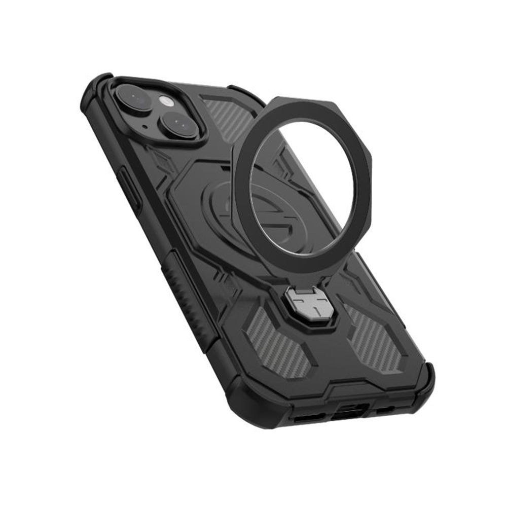 Techsuit - Carbon Shield PRO - Samsung Galaxy S26 Plus - Pink Transparent