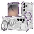 Techsuit - Carbon Shield PRO - Samsung Galaxy S26 - Purple Transparent