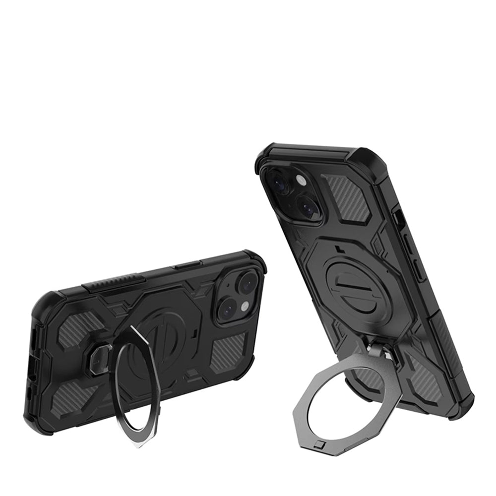 Techsuit - Carbon Shield PRO - Samsung Galaxy S26 - Purple Transparent