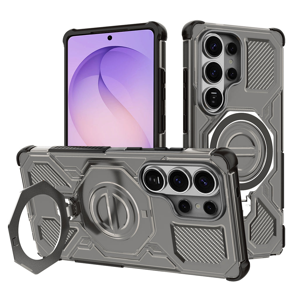 Techsuit - Carbon Shield PRO - Samsung Galaxy S26 Ultra - Smoke Black