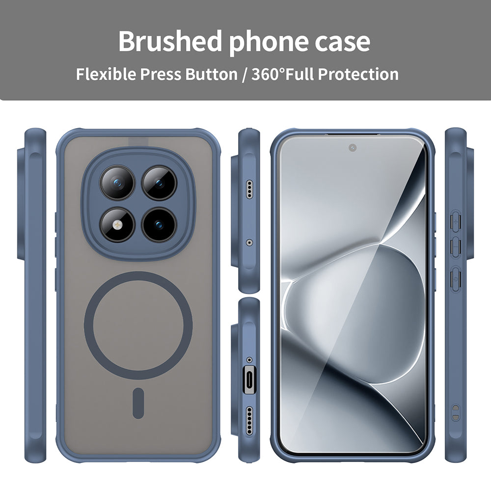 Techsuit - HaloFrost II MagSafe - Xiaomi Redmi Note 15 Pro+ 5G / Poco M8 Pro 5G - Navy Blue