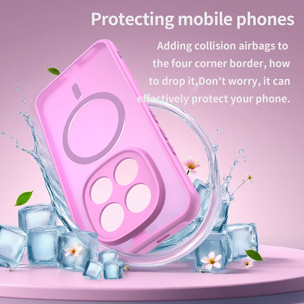 Techsuit - HaloFrost II MagSafe - Xiaomi Redmi Note 15 Pro+ 5G / Poco M8 Pro 5G - Pink