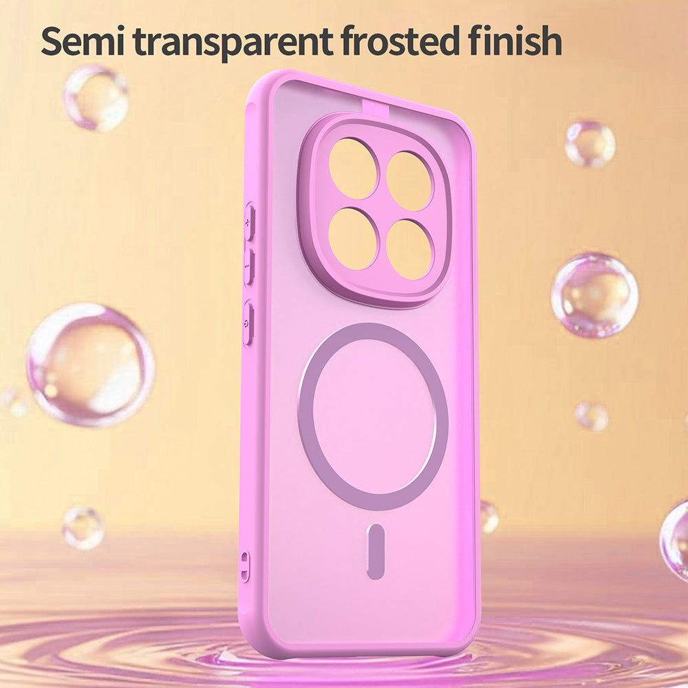 Techsuit - HaloFrost II MagSafe - Xiaomi Redmi Note 15 Pro+ 5G / Poco M8 Pro 5G - Pink