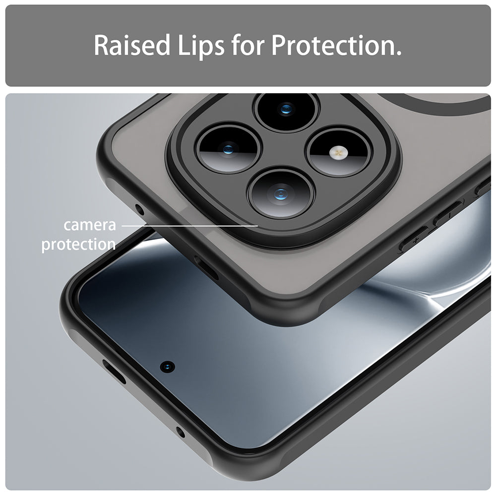 Techsuit - HaloFrost II MagSafe - Xiaomi Redmi Note 15 Pro+ 5G / Poco M8 Pro 5G - Black