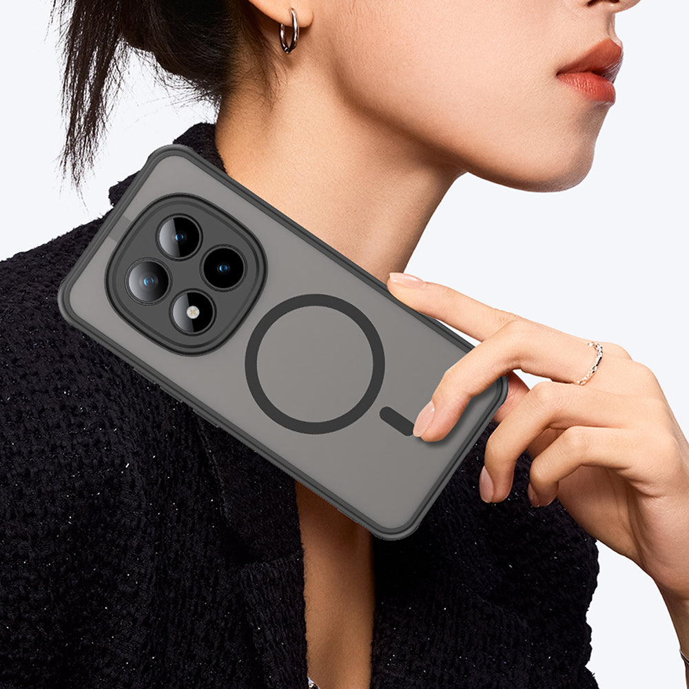 Techsuit - HaloFrost II MagSafe - Xiaomi Redmi Note 15 Pro+ 5G / Poco M8 Pro 5G - Black