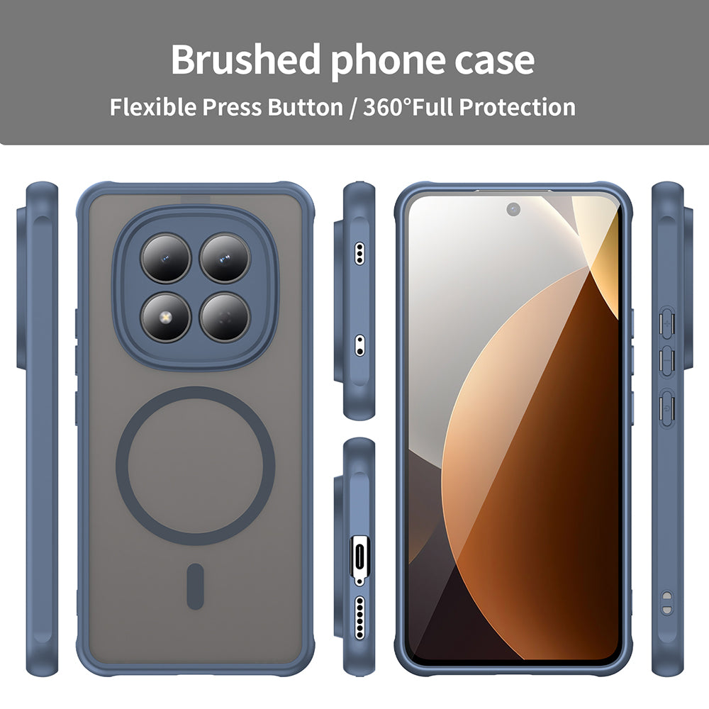 Techsuit - HaloFrost II MagSafe - Xiaomi Redmi Note 15 Pro 4G - Navy Blue