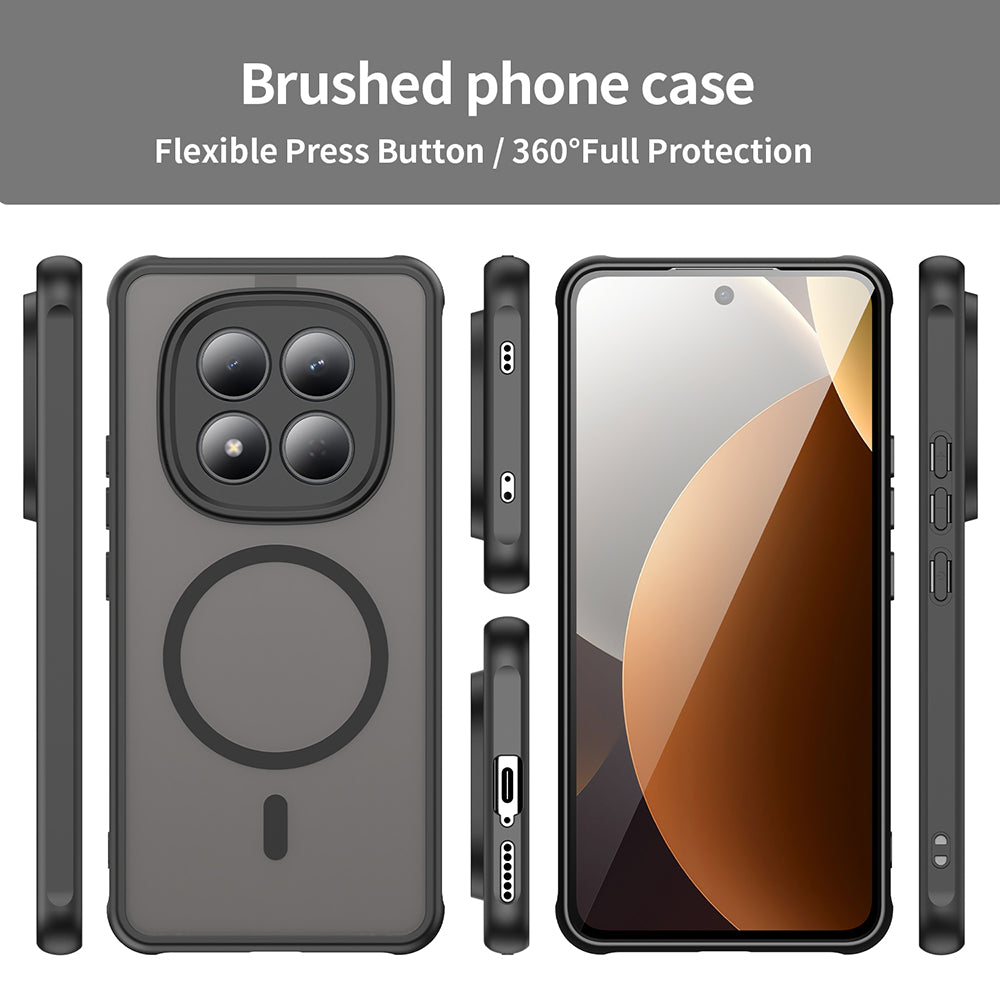 Techsuit - HaloFrost II MagSafe - Xiaomi Redmi Note 15 Pro 4G - Black