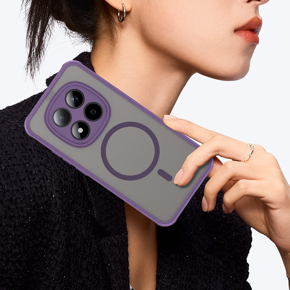 Techsuit - HaloFrost II MagSafe - Xiaomi Redmi Note 15 Pro 5G - Purple