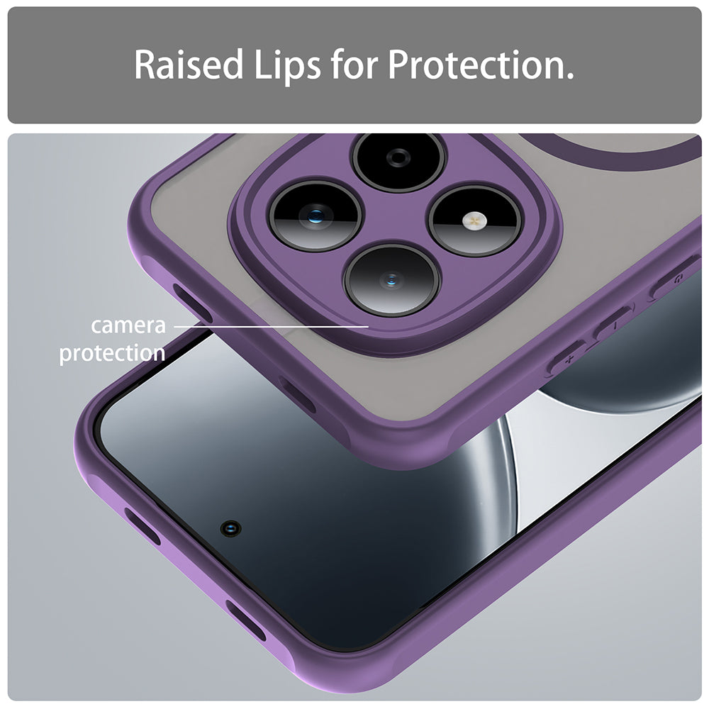 Techsuit - HaloFrost II MagSafe - Xiaomi Redmi Note 15 Pro 5G - Purple