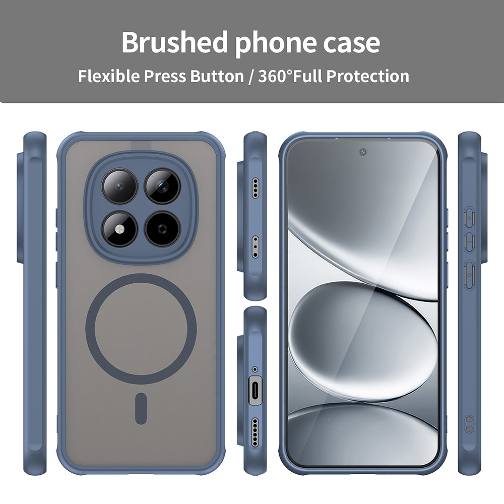 Techsuit - HaloFrost II MagSafe - Xiaomi Redmi Note 15 Pro 5G - Navy Blue