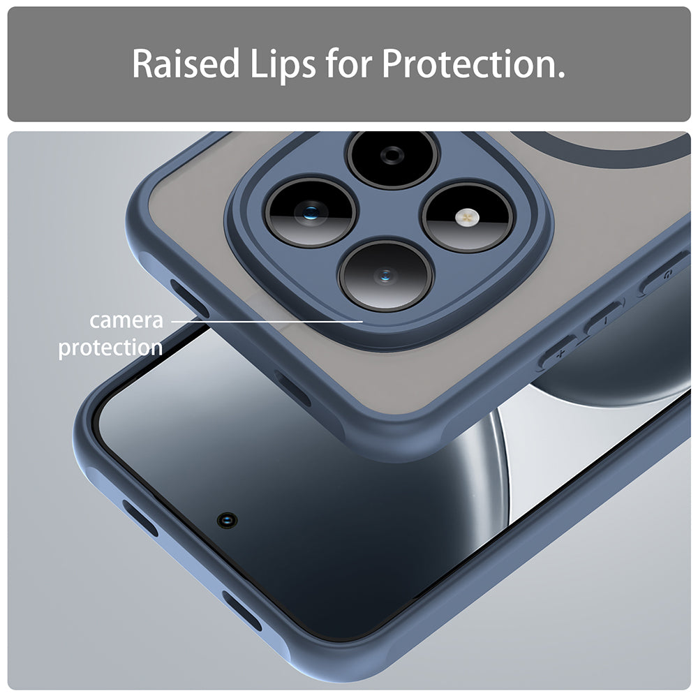Techsuit - HaloFrost II MagSafe - Xiaomi Redmi Note 15 Pro 5G - Navy Blue