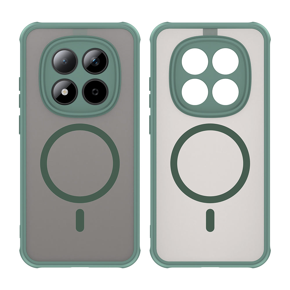 Techsuit - HaloFrost II MagSafe - Xiaomi Redmi Note 15 Pro 5G - Green