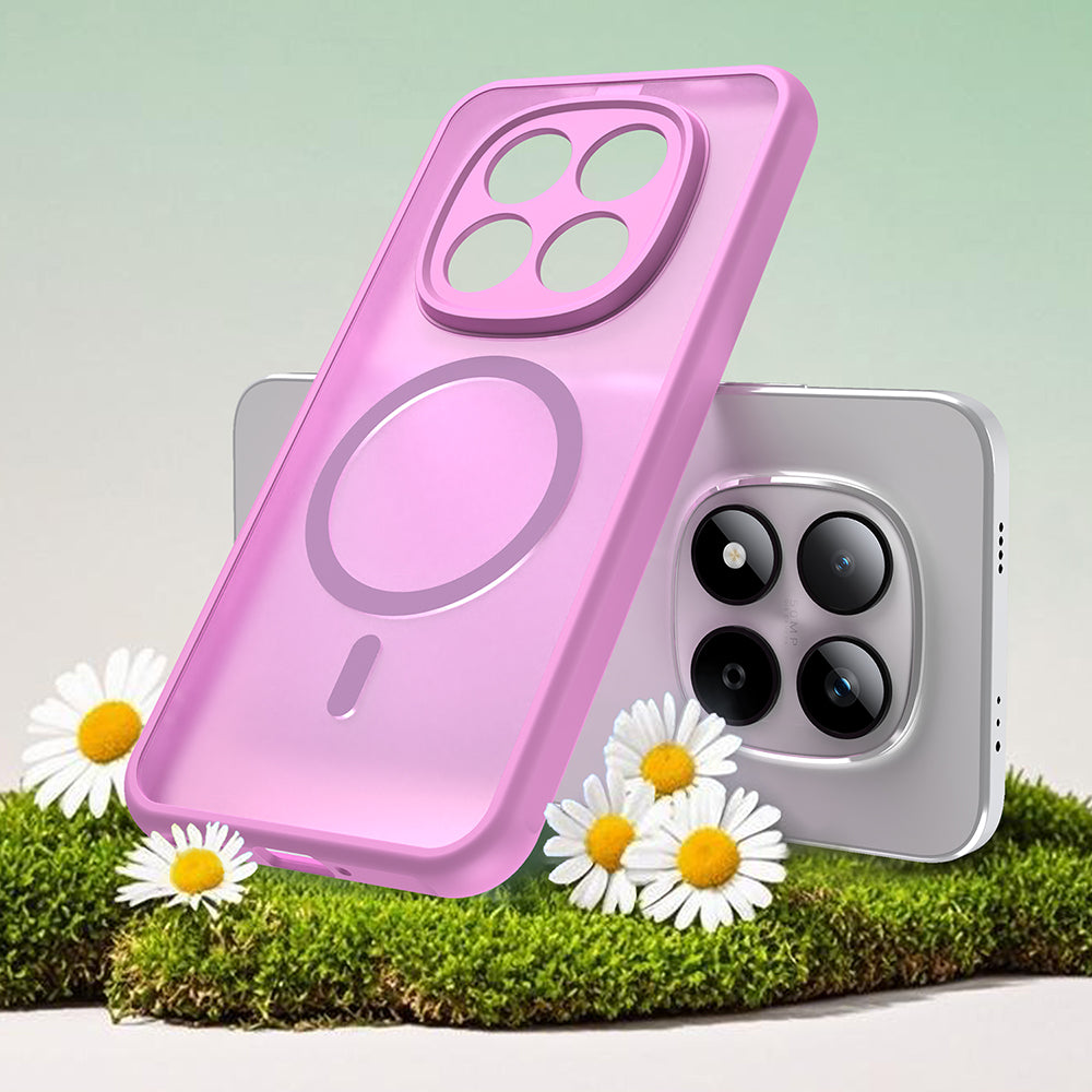 Techsuit - HaloFrost II MagSafe - Xiaomi Redmi Note 15 Pro 5G - Pink