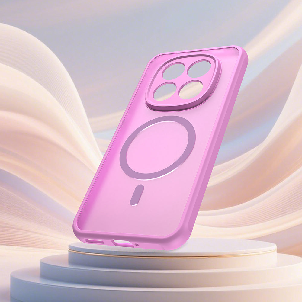 Techsuit - HaloFrost II MagSafe - Xiaomi Redmi Note 15 Pro 5G - Pink