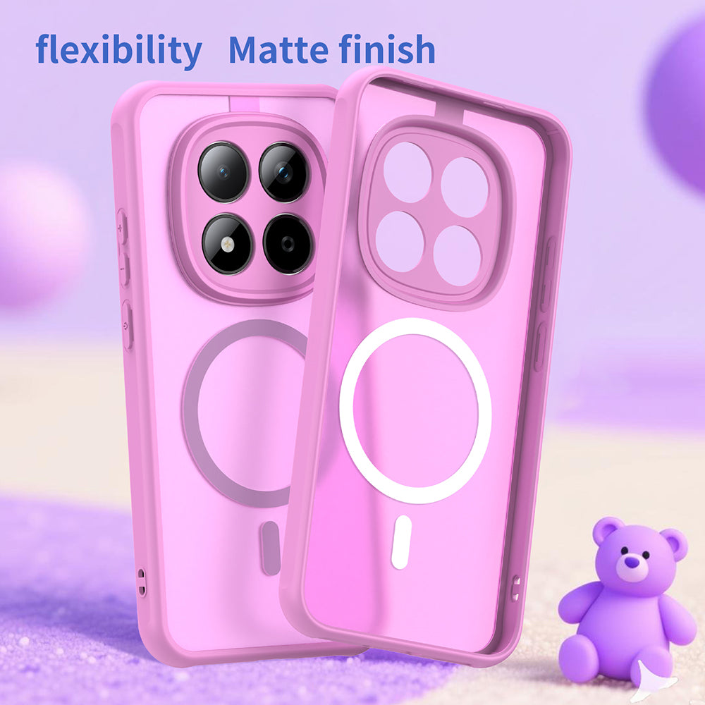 Techsuit - HaloFrost II MagSafe - Xiaomi Redmi Note 15 Pro 5G - Pink
