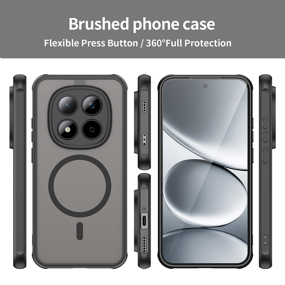 Techsuit - HaloFrost II MagSafe - Xiaomi Redmi Note 15 Pro 5G - Black