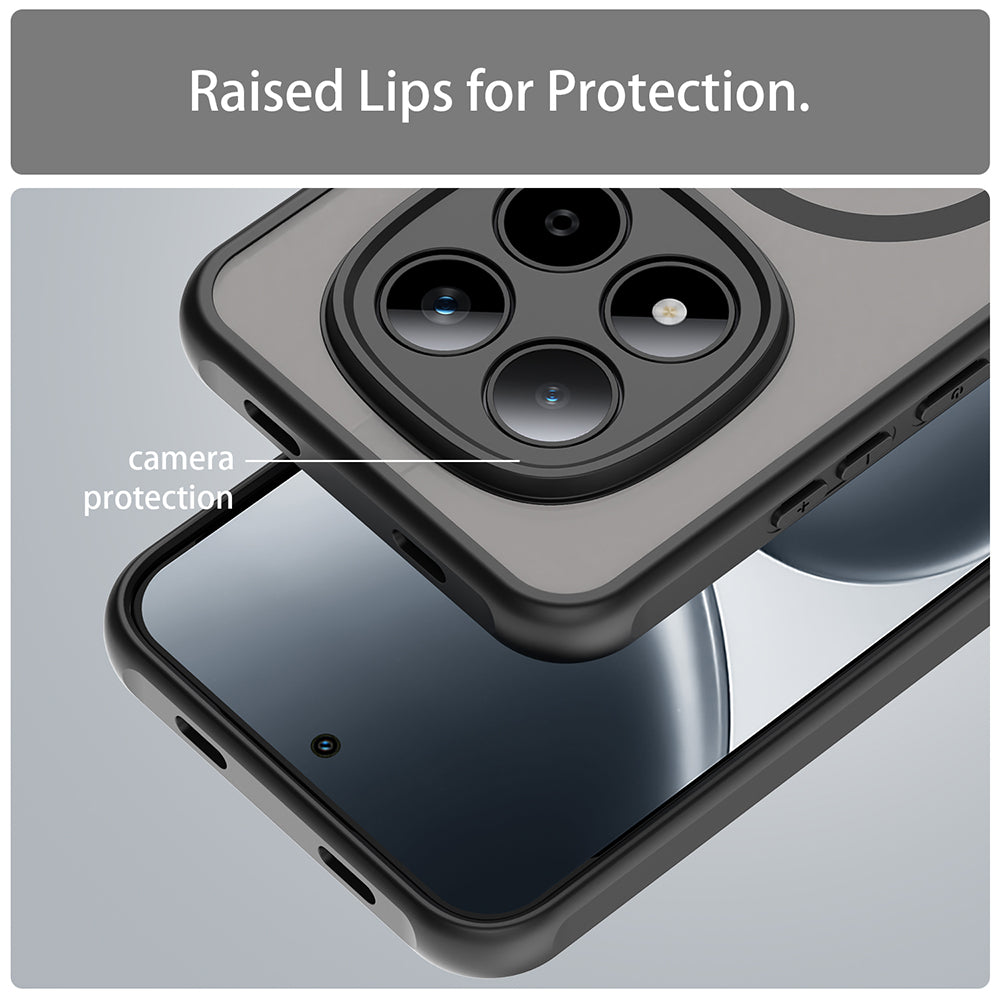 Techsuit - HaloFrost II MagSafe - Xiaomi Redmi Note 15 Pro 5G - Black
