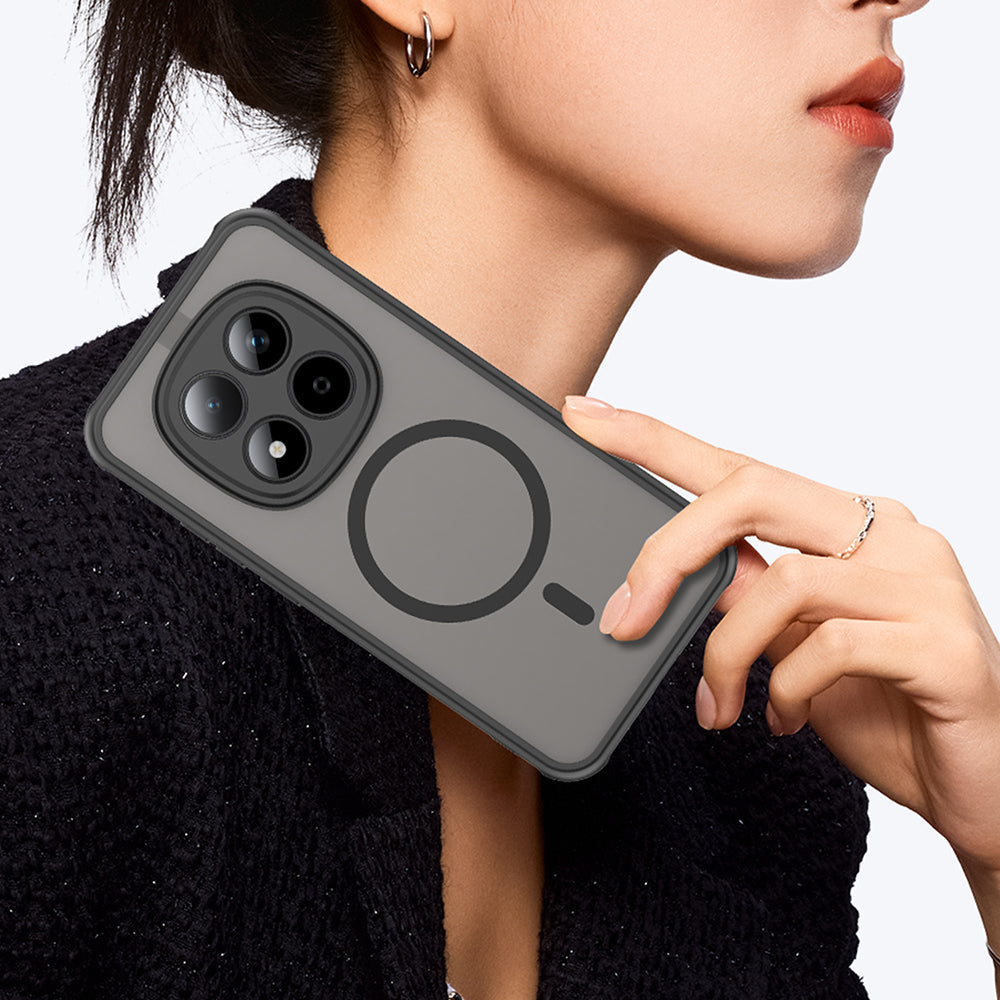 Techsuit - HaloFrost II MagSafe - Xiaomi Redmi Note 15 Pro 5G - Black