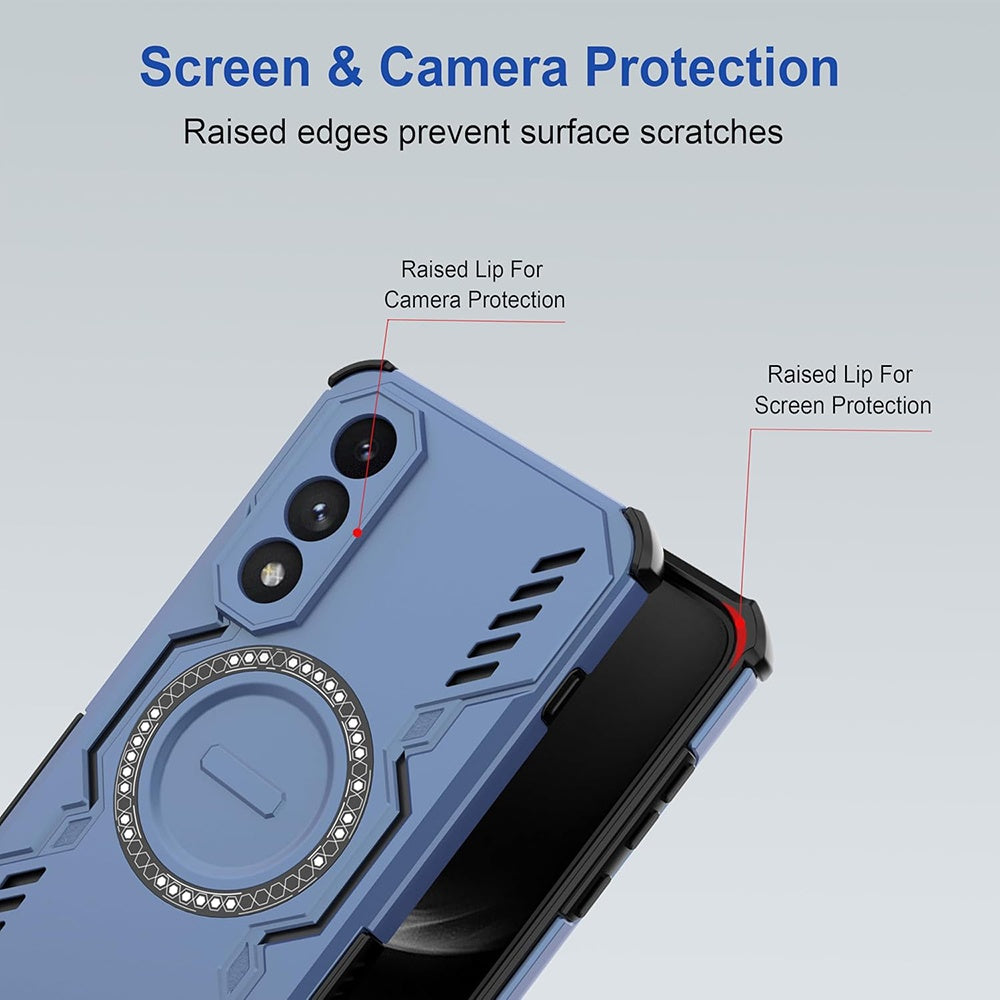 TechSuit Husa de protectie Techsuit ArmorMag compatibil cu Huawei nova 14 Pro, Albastru – imagine 5