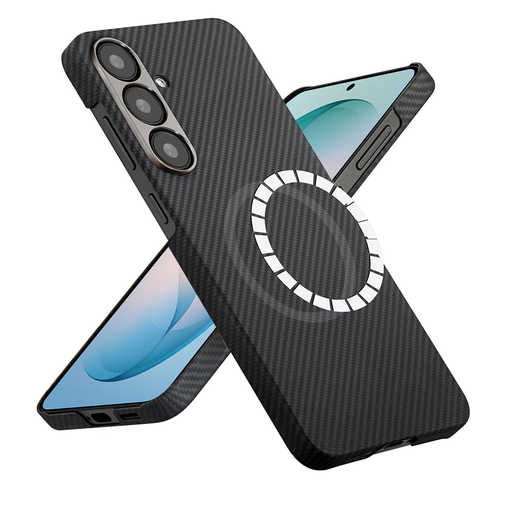 Techsuit - Aramid Fiber MagSafe - Samsung Galaxy S26 Plus - Black