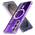 Techsuit - Shockproof Clear Silicone MagSafe - Samsung Galaxy S26 - Clear