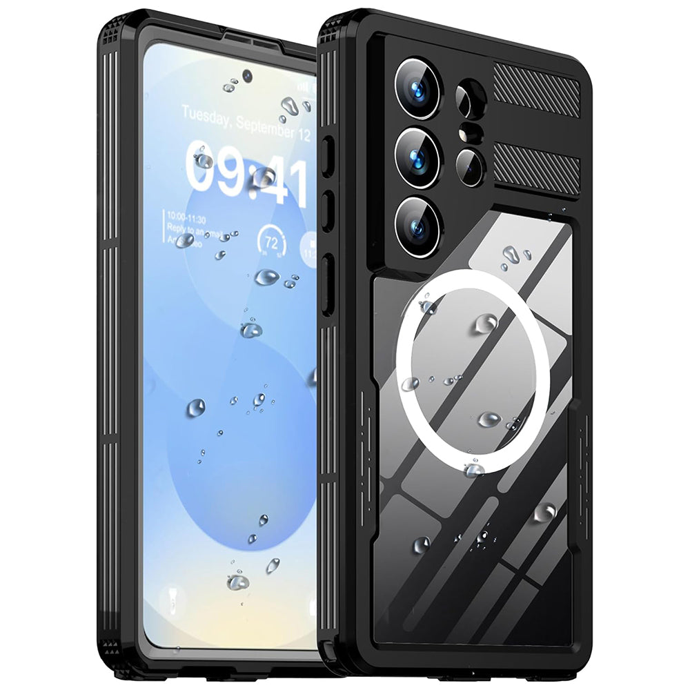 ShellBox - Waterproof IP68 Case - Samsung Galaxy S26 Ultra - Black