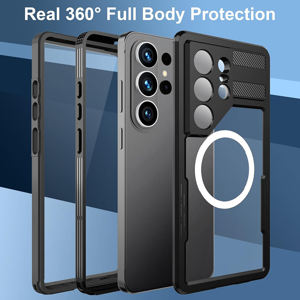 ShellBox - Waterproof IP68 Case - Samsung Galaxy S26 Ultra - Black