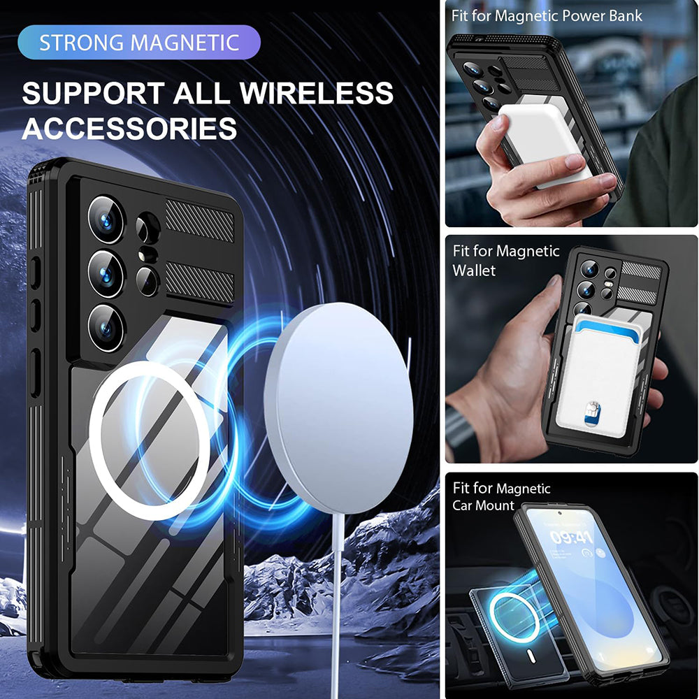 ShellBox - Waterproof IP68 Case - Samsung Galaxy S26 Ultra - Black