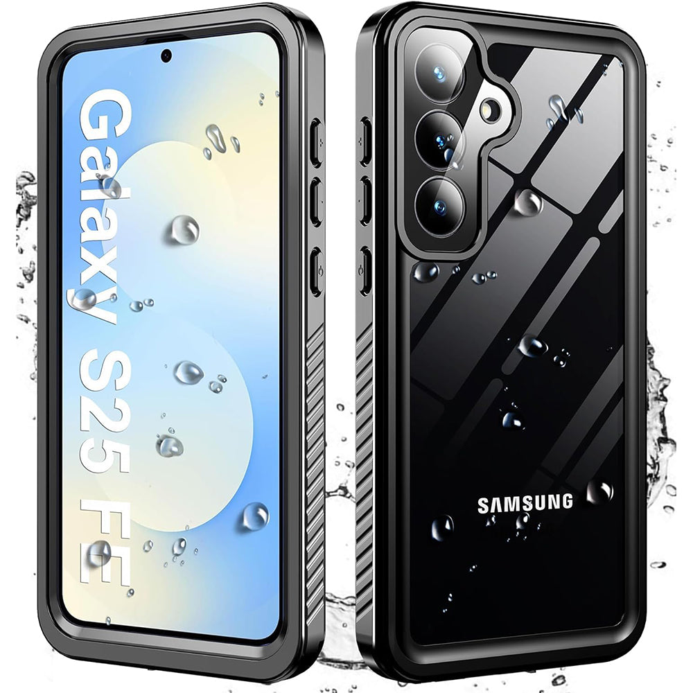 ShellBox Husa de protectie ShellBox Waterproof IP68 compatibil cu Samsung Galaxy S25 FE, Negru – imagine 2