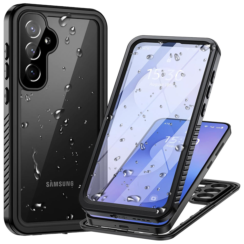 ShellBox Husa de protectie ShellBox Waterproof IP68 compatibil cu Samsung Galaxy S25 FE, Negru