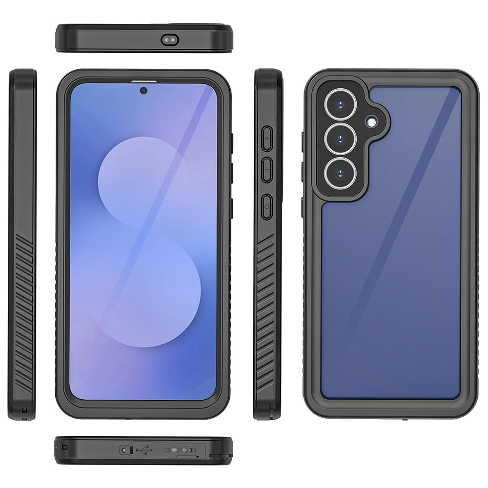 ShellBox Husa de protectie ShellBox Waterproof IP68 compatibil cu Samsung Galaxy S25 FE, Negru – imagine 4